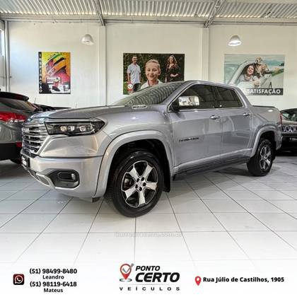 RAM RAMPAGE 2.0 HURRICANE 4 TURBO GASOLINA LARAMIE 4X4 AUTOMÁTICO RAM RAMPAGE 2.0 HURRICANE 4 TURBO GASOLINA LARAMIE 4X4 AUTOMÁTICO